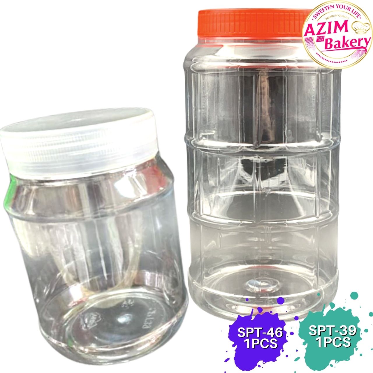 CYLINDER COOKIE CONTAINERS 1000 ML , Pet Juice Bottle, Pet Bottle, plastic  container - Wakim Plastic