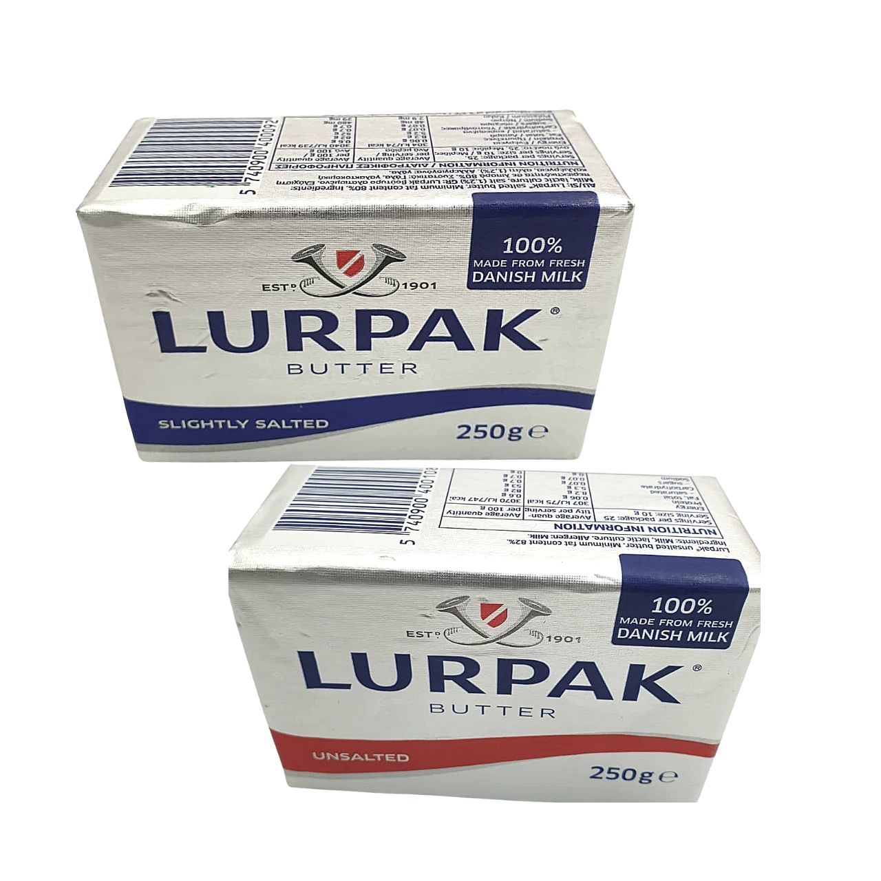 Lurpak Premium Butter Unsalted/Salted 250g - by Azim Bakery BCH Rawang