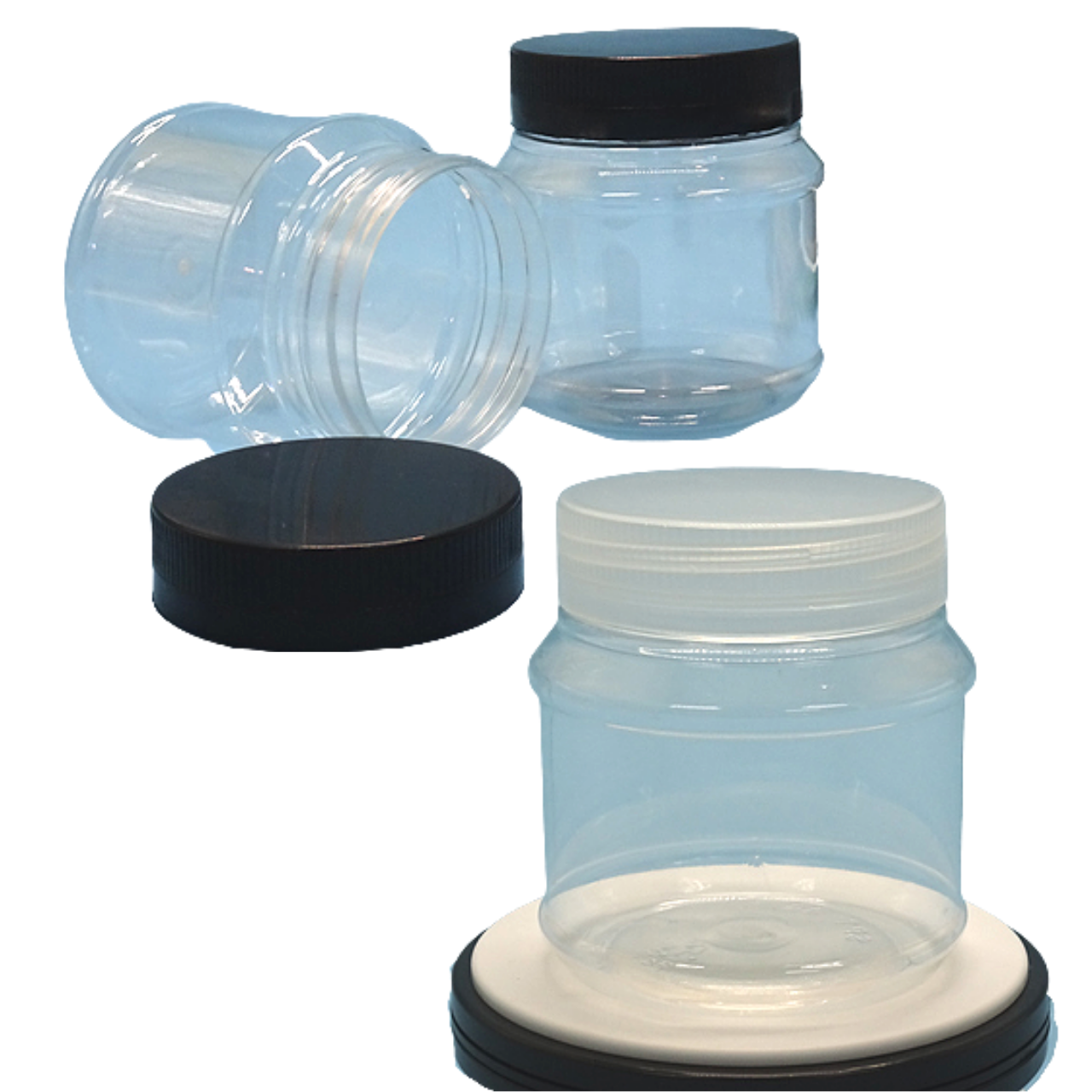 CYLINDER CONTAINER PL188 CLEAR LID - 1000 ML , Pet Juice Bottle, Pet  Bottle, plastic container - Wakim Plastic