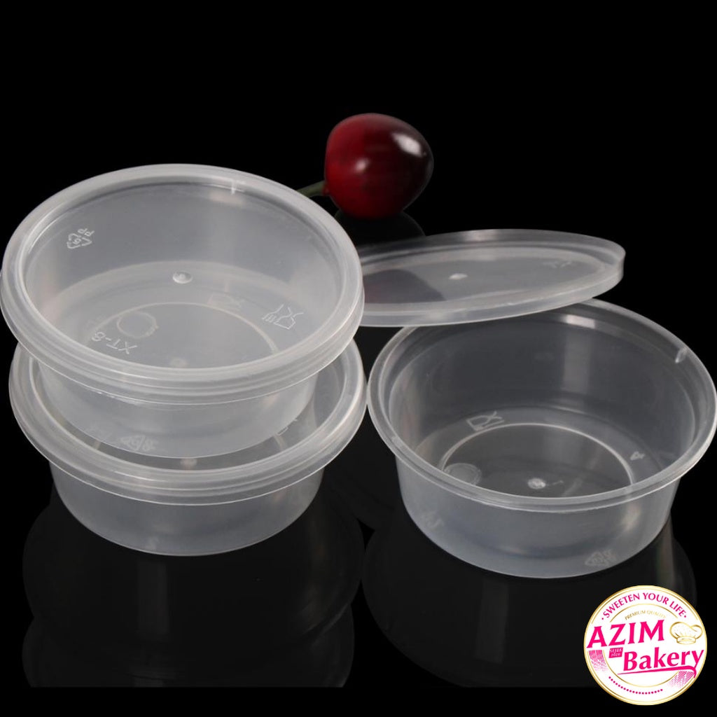 Bekas Makanan Bulat (50pcs) Round Container Bekas Bulat Ast - 10oz 300