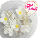 Sugar Gum Paste | Gum Paste Flower | Gum Paste Blossom (M Size) Sugar Flower Gum Paste | Icing Flower by Azim Bakery