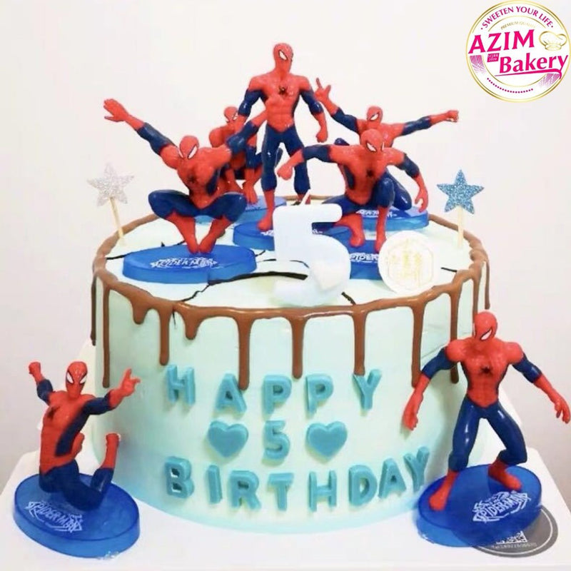 Spiderman Avengers Elsa Hello Kitty Cake Toys | Cake Topper | Snow White Frozen Pony Mickey Mouse Donald Duck Doraemon