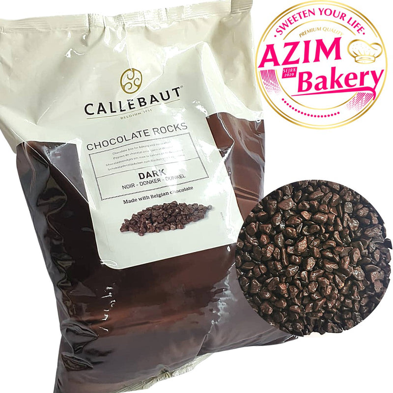 Callebaut Chocolate Rocks 1kg | 500g | 250g (Halal) by Azim Bakery