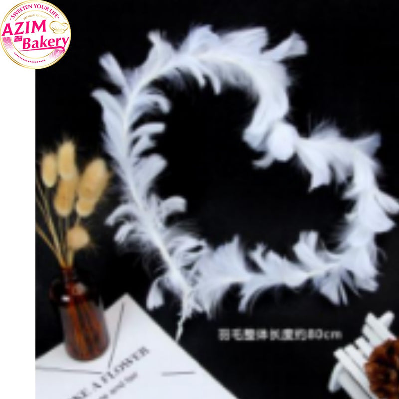 Feather Cake Topper (1Pc) Flurry Feather Cake Topper | Dream Catcher Cake Topper by Azim Bakery