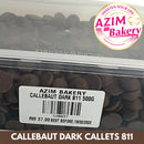 Callebaut Dark Callets 811 (1kg, 400g, 500g, 250g) Callebaut Dark Chocolate Dark Coklat Dark Chocolate (Halal)