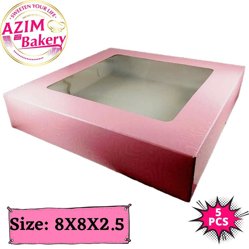 TALAM BOX WINDOW (5PCS) KOTAK KUIH TALAM | KOTAK KUIH | KOTAK BROWNIES by AZIM BAKERY