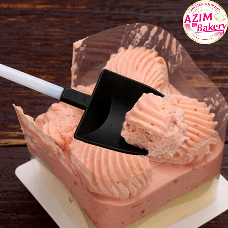 5 / 10 pcs Shovel Design Spoon Cute Mini Sudu Plastik Disposable Spoon Jelly Dessert Cake Ice Cream | Mini Spoon Shovel
