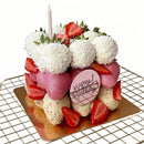 Cake Topper Happy Birthday Dics Mirror (1Pc) Happy Birthday Cake Topper Gold Kek Topper Gold by Azim Bakery