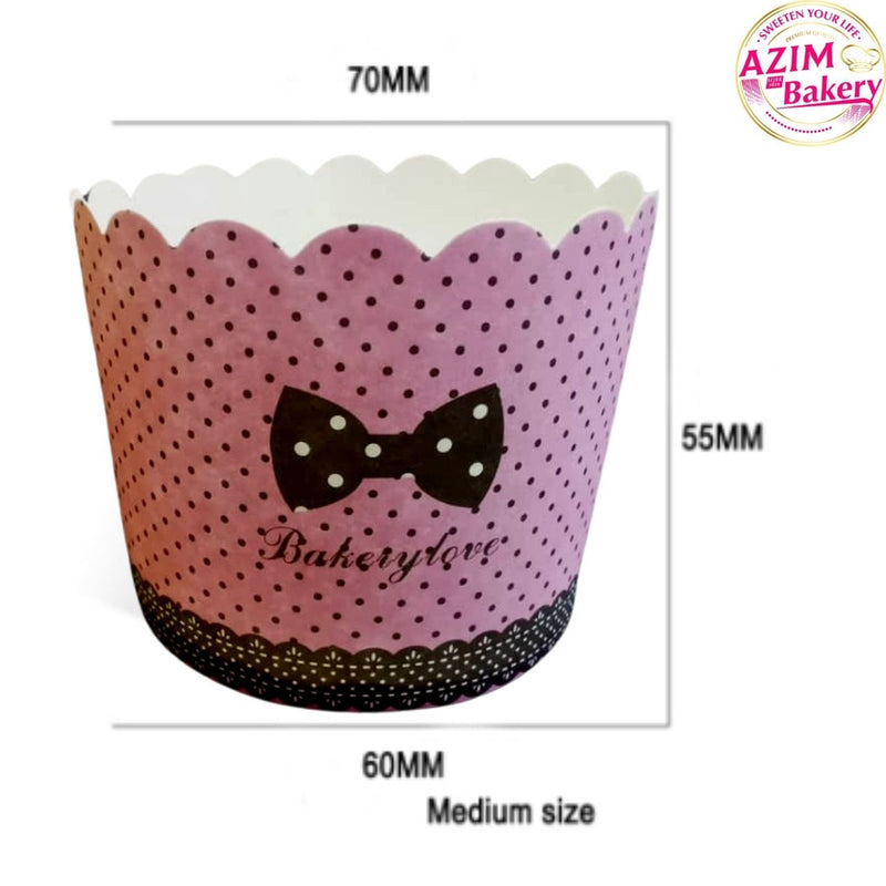 Cupcake Paper Cup (50pcs) Baking Cup | Kek Cawan Kertas | Paper Cup Cake | Cawan Kertas Muffin by Azim Bakery