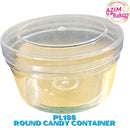 Cookies Container 1pcs | Balang Kuih Raya | Balang Biskut | Round Candy Container Pl118 | Balang Cookies by Azim Bakery