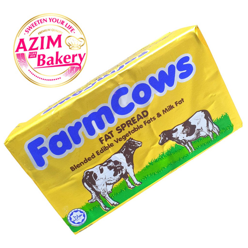 (NO COD,ONLY ONLINE PAYMENT)Halal Farmcows Fat Spread 250g by Azim Bakery