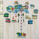 Tayo Little Bus Set Cake Topper