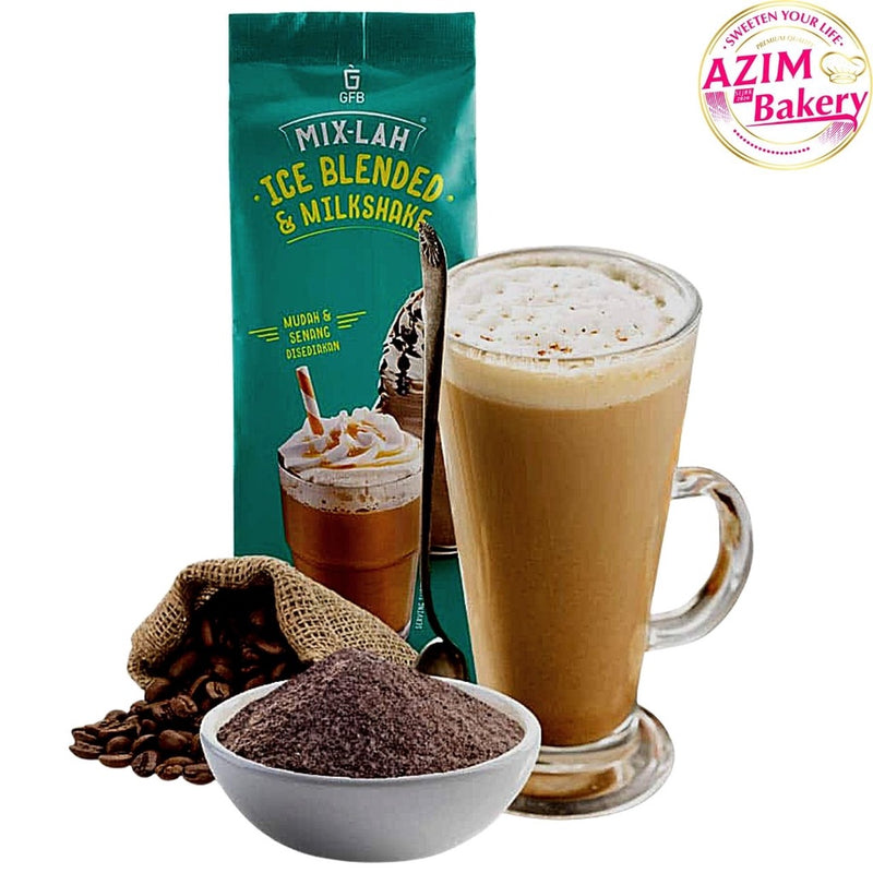 Ice Blended Gfb Mix-Lah Vanilla, Belgian Chocolate, Cappuccino, Latte, Green Tea Latt, Teh Ais, Durian, Mocha, Macchiato