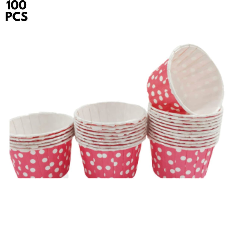 Solo Cup (M Polka dot) Paper Cup Cake