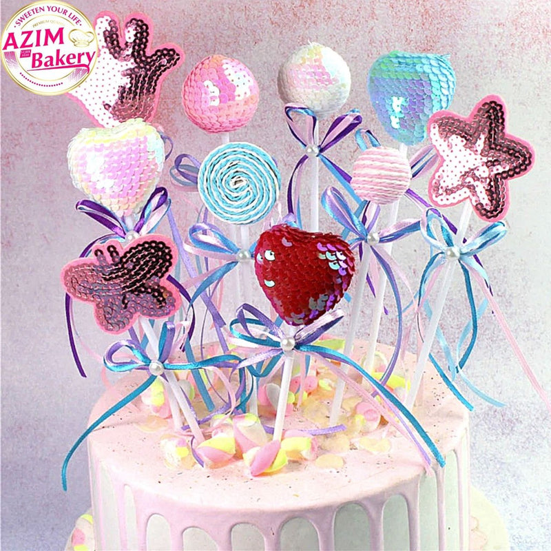 Cake Topper | Kek Topper | Love Cake Topper | Butterfly Cake Topper | Crown Cake Topper | Heart Topper by Azim Bakery