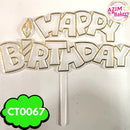 Happy Birthday Cake Topper by Azim Bakery