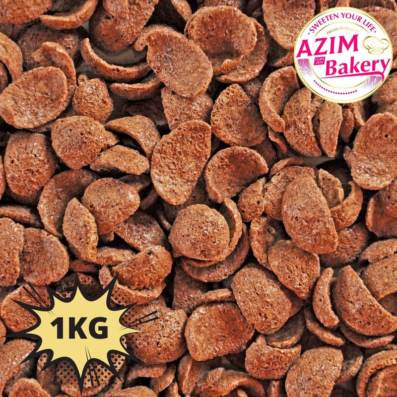 Chocolate Crisp Big 500G | 1Kg | Big Cocoa Crunch | Koko Krunch Besar | Cereal (Halal) by Azim Bakery