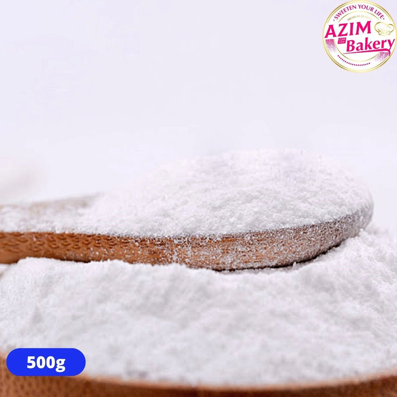 Cmc Powder 250g, 500g Pengeras Fondant | Serbuk Cmc Carboxy Methyl Cellulose (Cmc - Food Grade) (Halal) by Azim Bakery