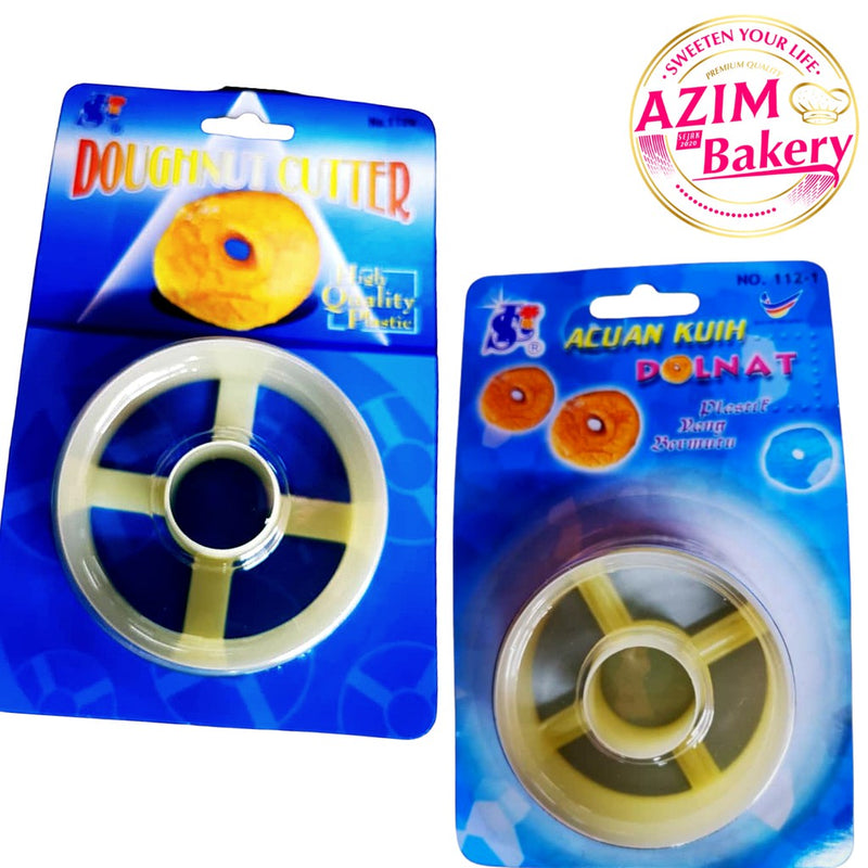 Doughnut Cutter (6cm, 6.8cm ) Pemotong Donat | Donat Cutter | Donat Mould | Acuan Donat Acuan Donat Lava by Azim Bakery