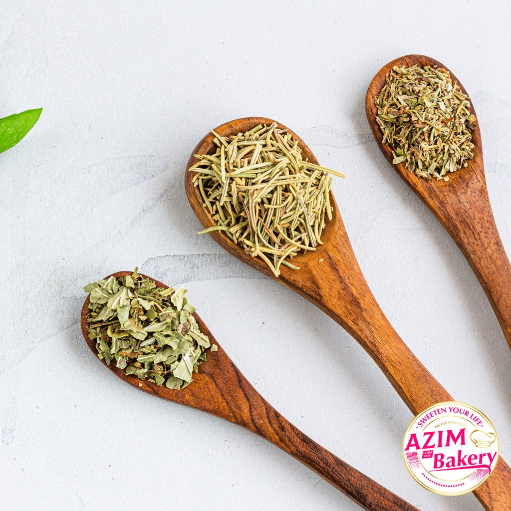 Basil Azim Dried Basil Leaves 20g | Daun Basil Kering by Azim Bakery