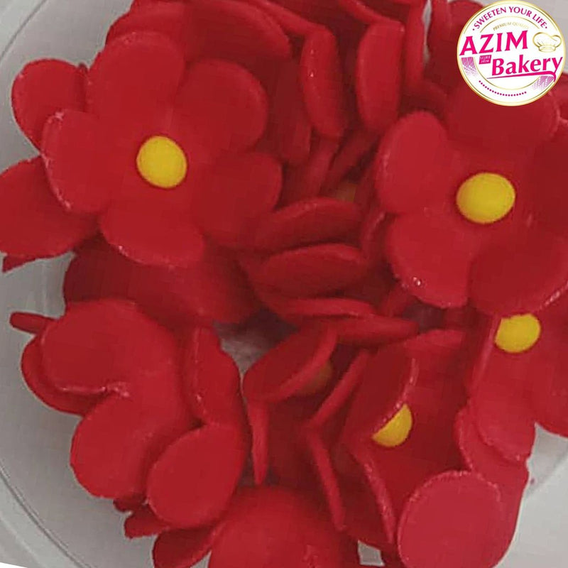 Sugar Gum Paste | Gum Paste Flower | Gum Paste Blossom (M Size) Sugar Flower Gum Paste | Icing Flower by Azim Bakery