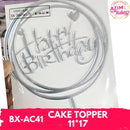 Happy Birthday Cake Topper by Azim Bakery