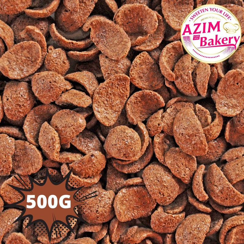 Chocolate Crisp Big 500G | 1Kg | Big Cocoa Crunch | Koko Krunch Besar | Cereal (Halal) by Azim Bakery