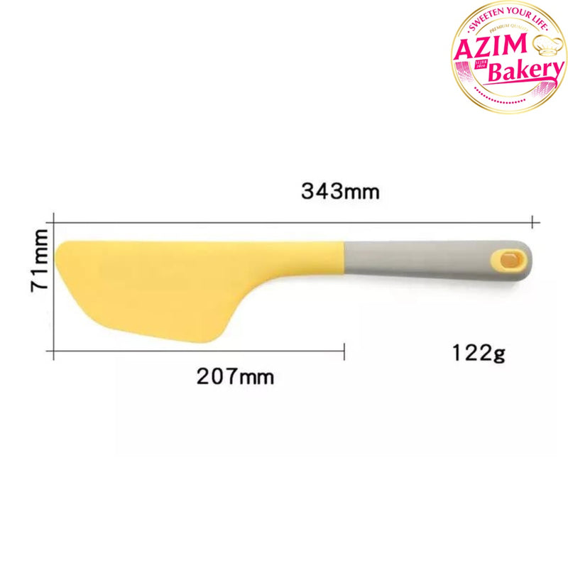 Silicone Baking Cake Cream Butter Spatula Scraper 34cm by Azim Bakery