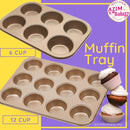 Muffin Tray 12 Holes | 6 Holes | Baking Tray | Muffin Mold | Muffin Pan Muffin Mold Muffin Mould by Azim Bakery