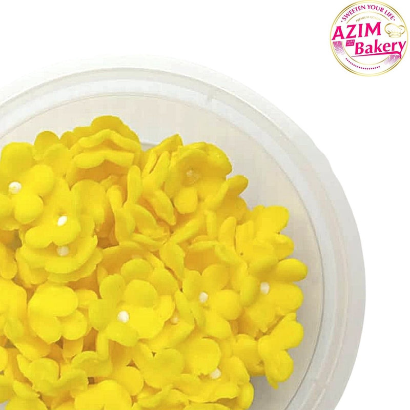 Sugar Gum Paste | Gum Paste Flower | Gum Paste Blossom (M Size) Sugar Flower Gum Paste | Icing Flower by Azim Bakery