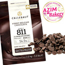 Callebaut Dark Chocolate 811 2.5kg