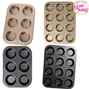 Muffin Tray 12 Holes | 6 Holes | Baking Tray | Muffin Mold | Muffin Pan Muffin Mold Muffin Mould by Azim Bakery