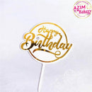Happy Birthday Cake Topper by Azim Bakery
