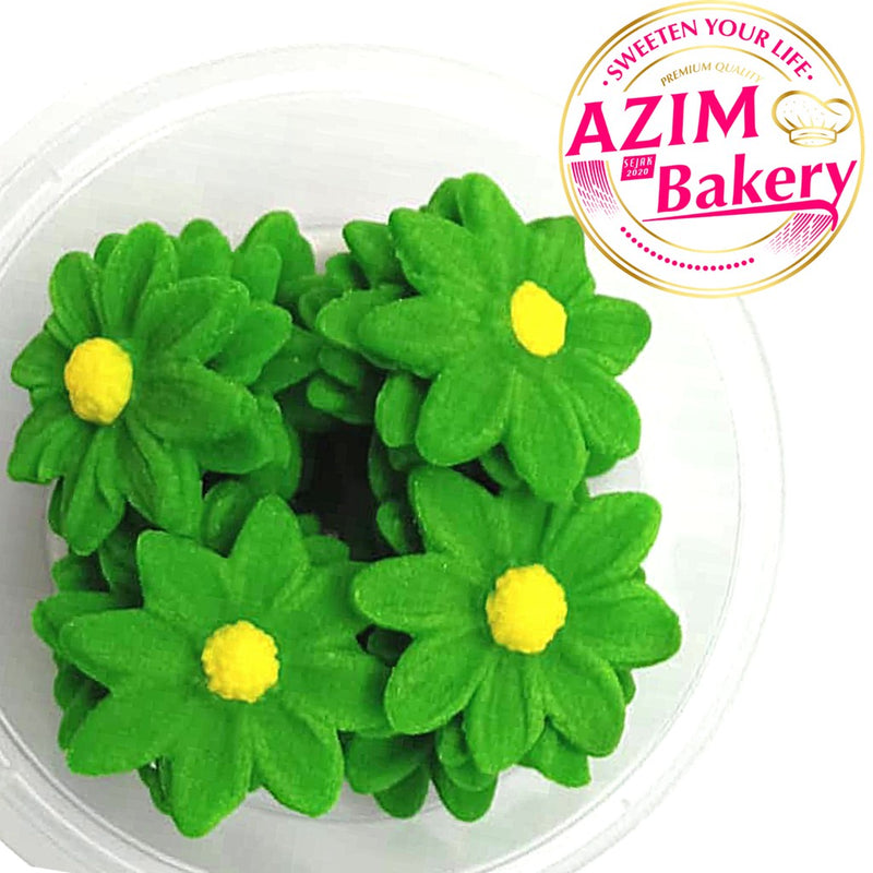 Gum Paste Daisy Flower| Sugar Paste Flower | Icing Flower | Cake Decoration | Decoration Flower | Sugar Paste (Halal)