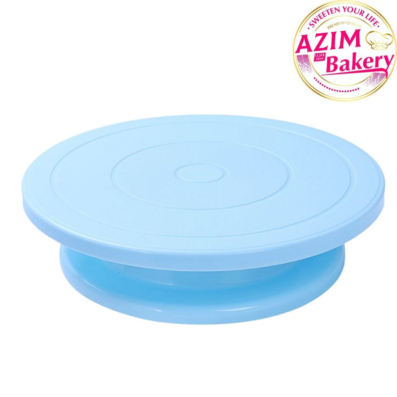 Cake Turntable | Turntable Rotating | Stand Cake | Meja Pemutar Kek | Cake Decorating Rotating Stand by Azim Bakery