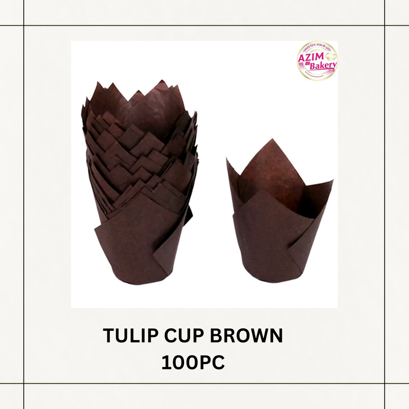 Tulip Cup Paper Cup| Kek Cawan Kertas