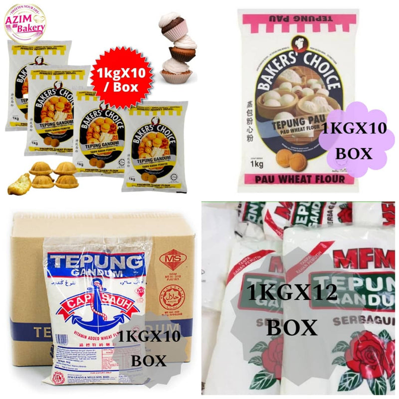 Tepung Gandum Cap Ros| Cap Sauh/Anchor|Baker Choice by Azim Bakery