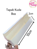 Tapak Kuda Box Window (White) 10x3x2 (5pcs)  by Azim Bakery