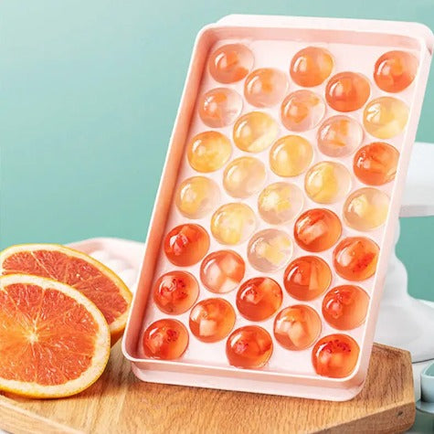 Acuan Viral Jelly Ball 33 Holes Ice Ball Tray Ice Tray Ice Cube Maker Round Ice Mould|Jelly Ball Mould By Azim Bakery