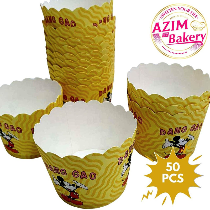 Cupcake Paper Cup (50pcs) Baking Cup | Kek Cawan Kertas | Paper Cup Cake | Cawan Kertas Muffin by Azim Bakery