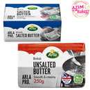 Arla Pro Butter Salted | Unsalted 250G, Butter Arla | Mentega Arla Arla Pro Smooth & Creamy