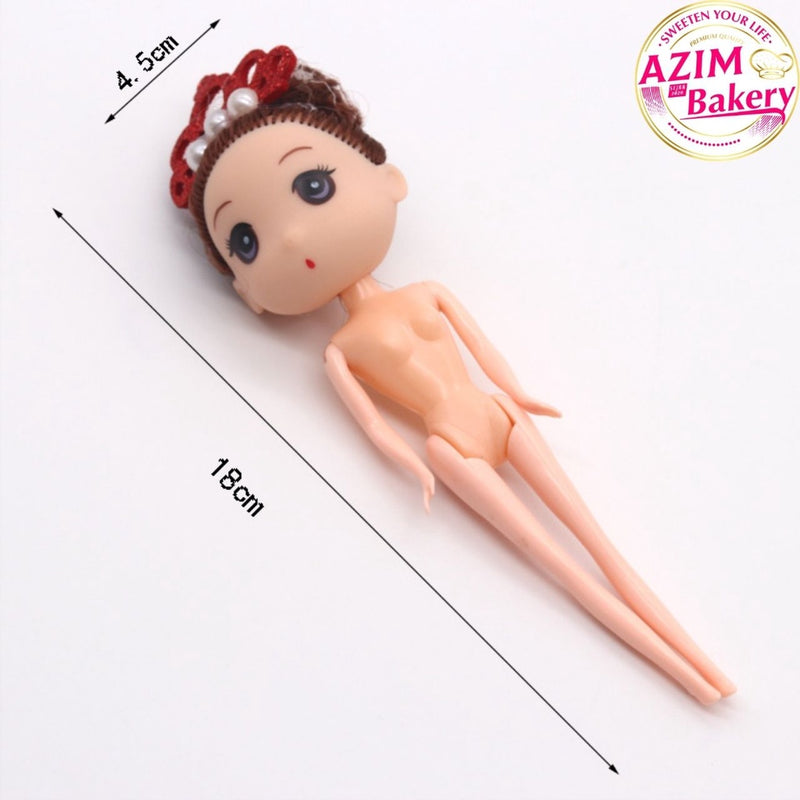 Mini Doll Cake Decoration Cake Deco Doll Mini 1PC (Random Design) Mini Doll Cake Topper Decoration by Azim Bakery