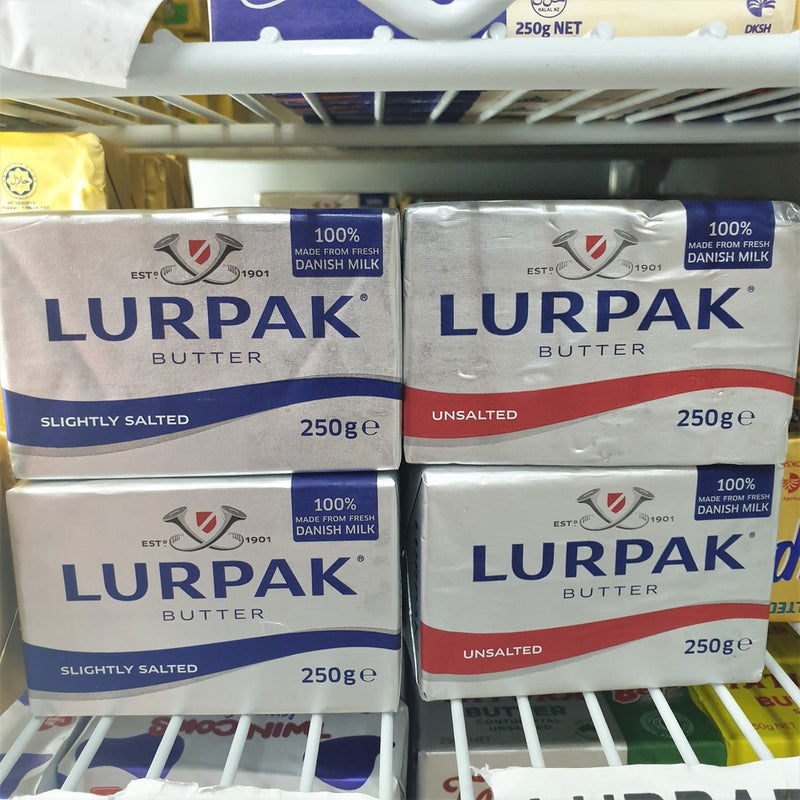 (NO COD,ONLY ONLINE PAYMENT)Lurpak Premium Butter Unsalted/Salted 250g (Halal)