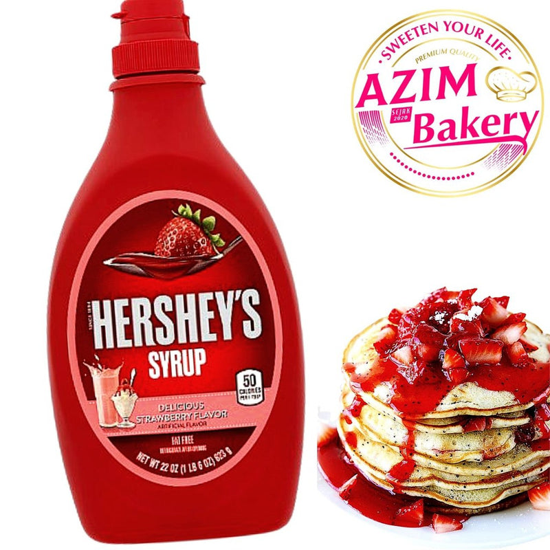 Hershey'S Strawberry Syrup 623G | Sirap Strawberry (Halal) by Azim Bakery