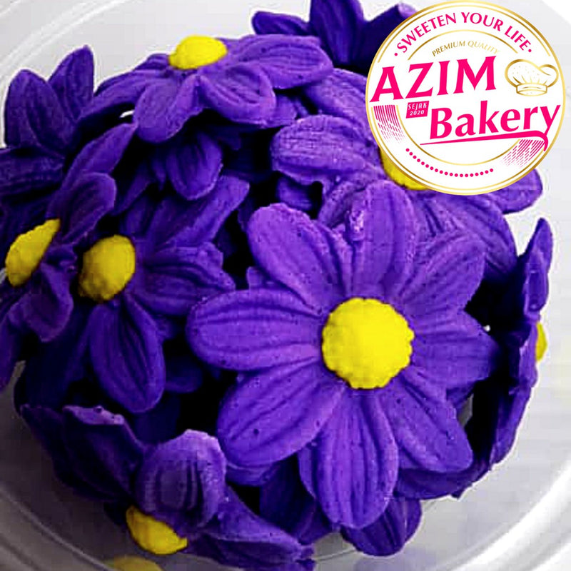 Gum Paste Daisy Flower| Sugar Paste Flower | Icing Flower | Cake Decoration | Decoration Flower | Sugar Paste (Halal)