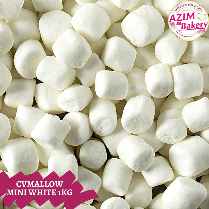 Marshmallow Cv Mallow 250G/1KG White Vanilla Marshmallow Twist Marshmallow Assorted Marshmallow Strawberry Marshmallow