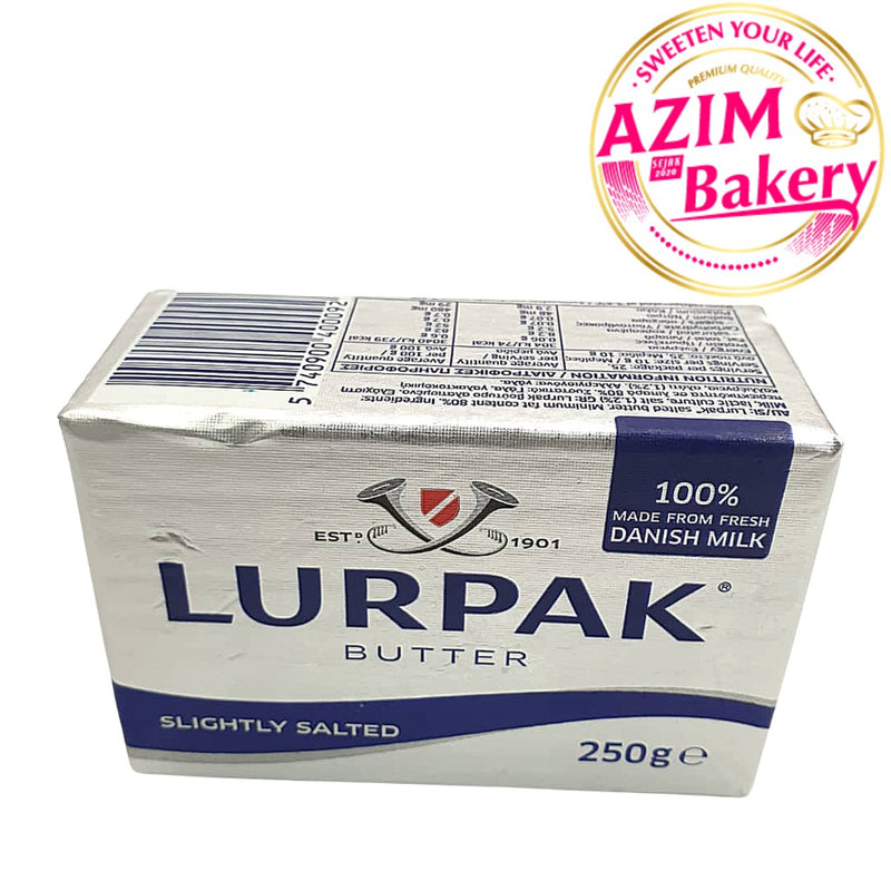 (NO COD,ONLY ONLINE PAYMENT)Lurpak Premium Butter Unsalted/Salted 250g (Halal)