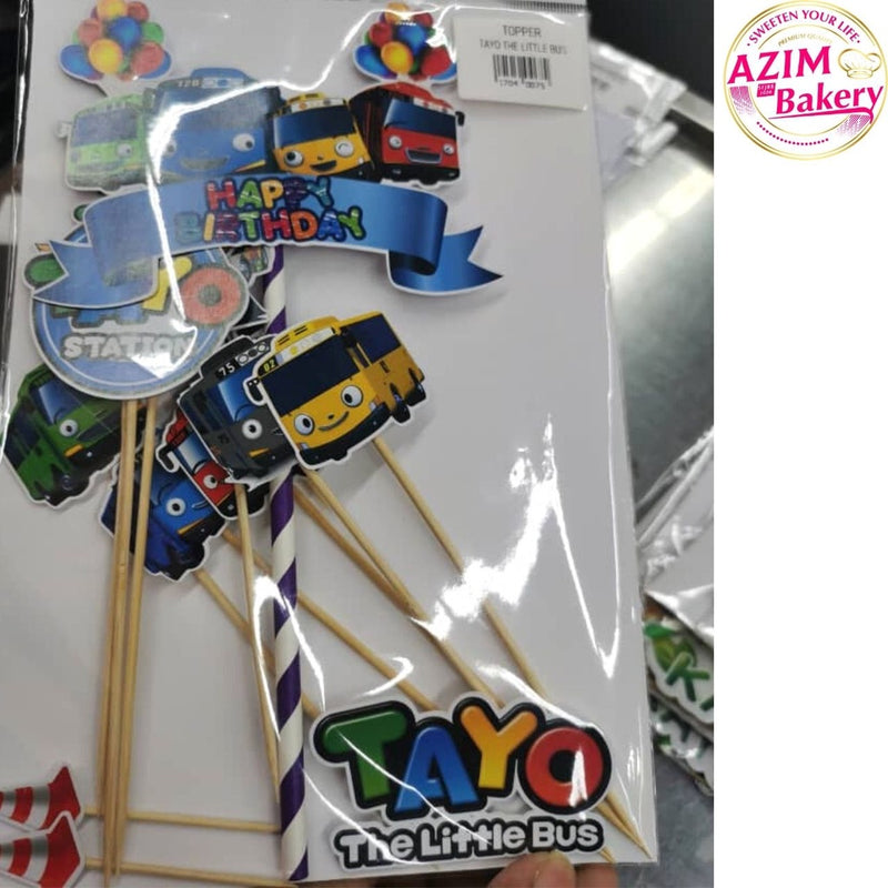 Cake Topper Frozen Boboiboy Happy Mother’S Day Doraemon Baby Shark Beyblade Tayo Upin Ipin Didi Katuri Lego Sonix Roblox