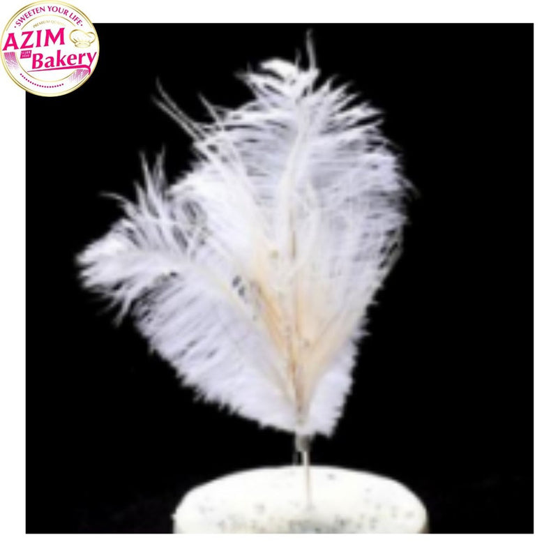 Feather Cake Topper (1Pc) Flurry Feather Cake Topper | Dream Catcher Cake Topper by Azim Bakery