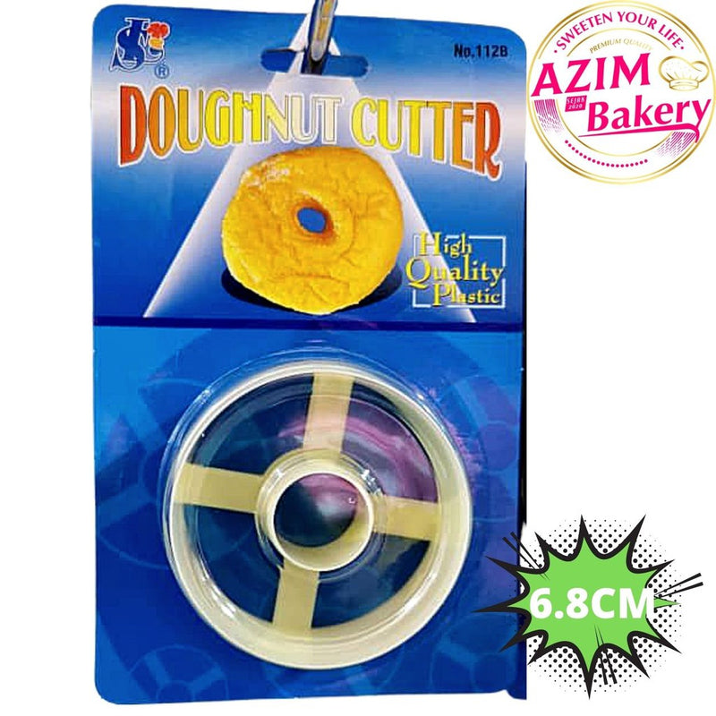 Doughnut Cutter (6cm, 6.8cm ) Pemotong Donat | Donat Cutter | Donat Mould | Acuan Donat Acuan Donat Lava by Azim Bakery